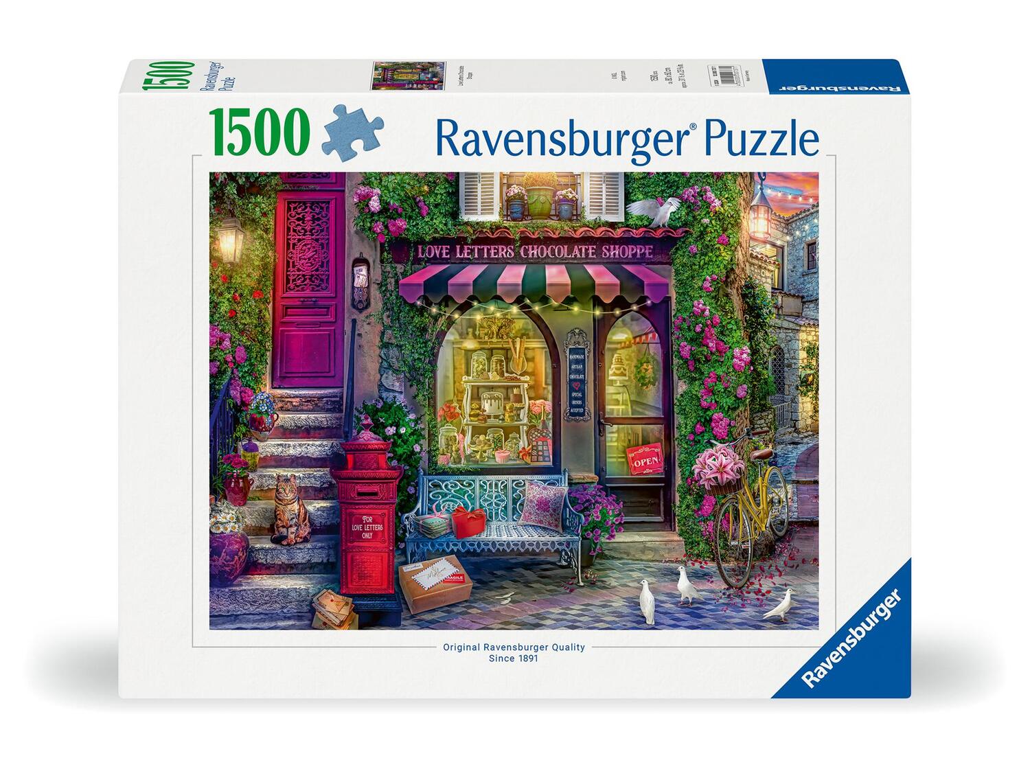 Cover: 4005555007371 | Ravensburger Puzzle 12000737 - Liebesbriefe und Schokolade - 1500...