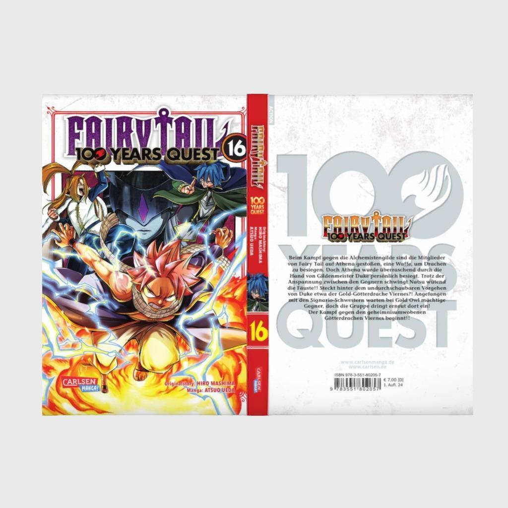 Bild: 9783551802057 | Fairy Tail - 100 Years Quest 16 | Hiro Mashima (u. a.) | Taschenbuch