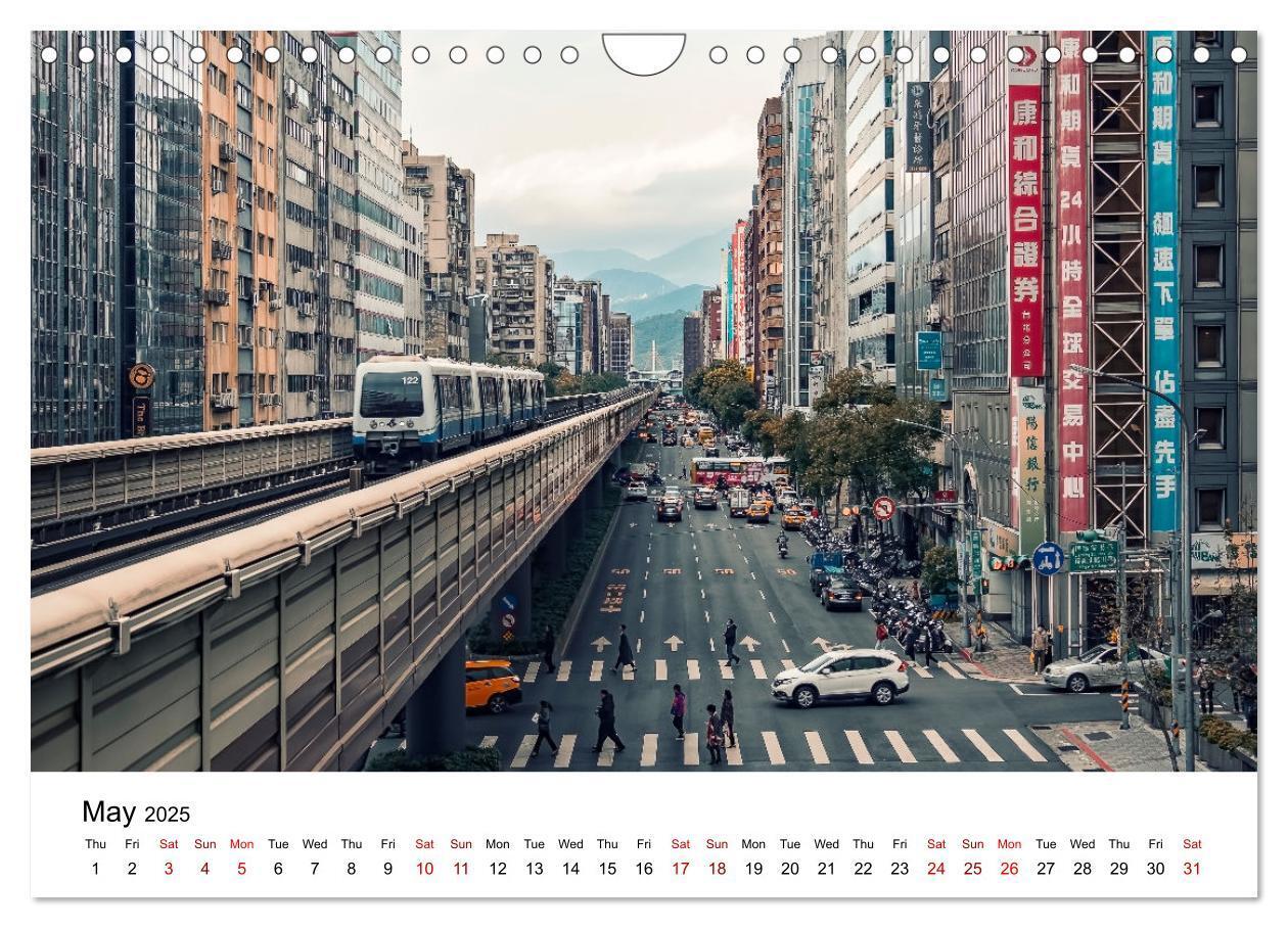 Bild: 9781325938186 | A Journey In Taipei (Wall Calendar 2025 DIN A4 landscape), CALVENDO...