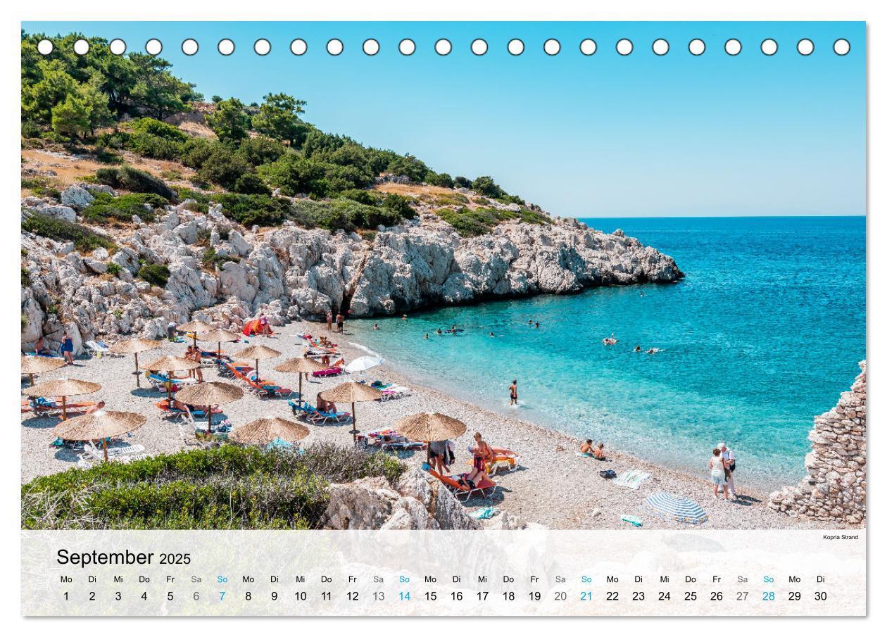 Bild: 9783383880872 | Rhodos - Die Highlights der Insel (Tischkalender 2025 DIN A5 quer),...