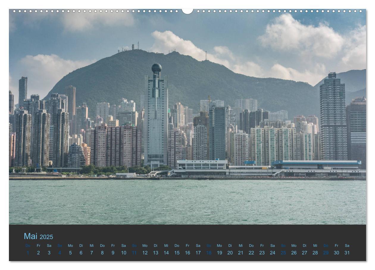 Bild: 9783435377459 | Hong Kong - Skylines (hochwertiger Premium Wandkalender 2025 DIN A2...