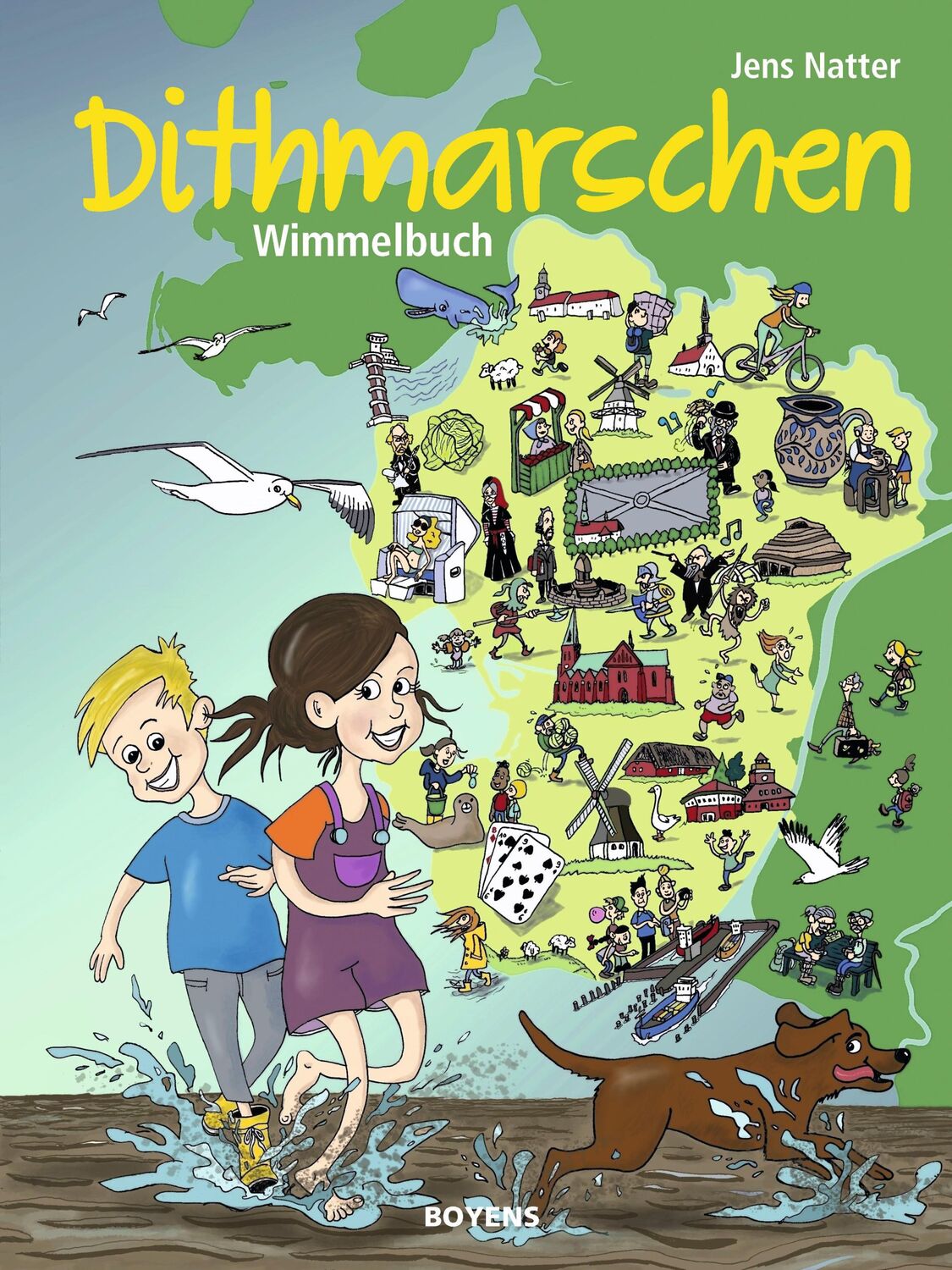 Cover: 9783804215474 | Wimmelbuch Dithmarschen | Jens Natter | Buch | 14 S. | Deutsch | 2021