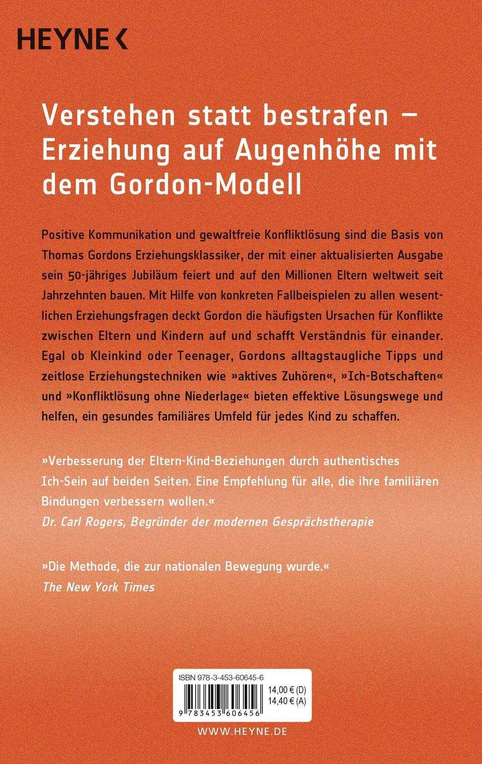 Bild: 9783453606456 | Familienkonferenz | Die Lösung von Konflikten zwischen Eltern und Kind