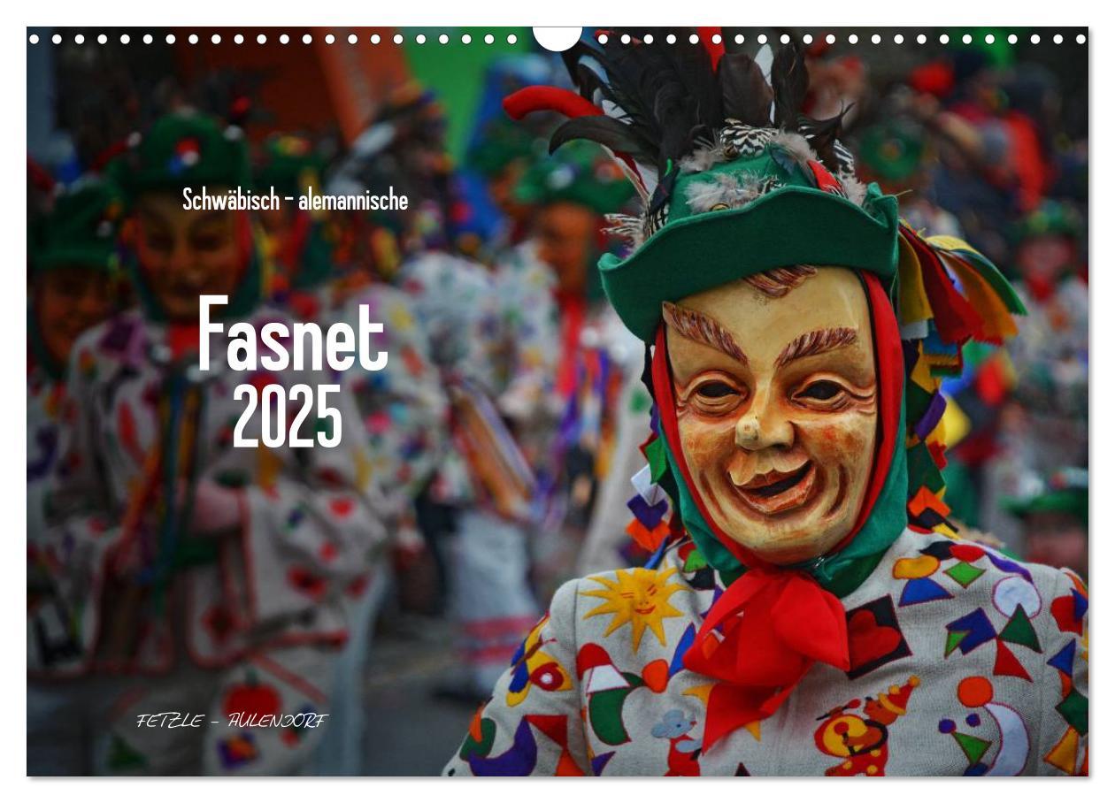 Cover: 9783435569137 | Schwäbisch alemannische Fasnet (Wandkalender 2025 DIN A3 quer),...