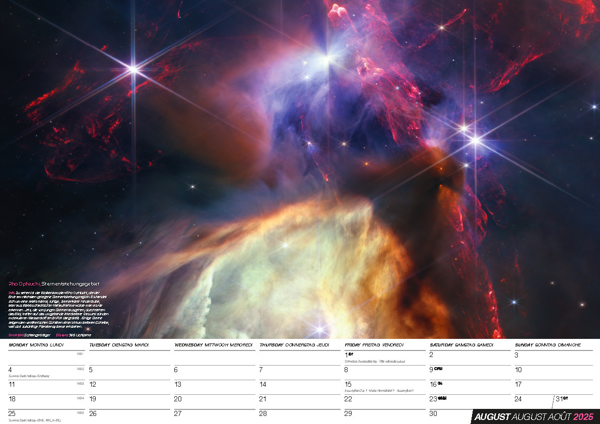 Bild: 9798893610321 | NASA Astronomie: Faszination Weltall - Weltraum Kalender 2025 -...