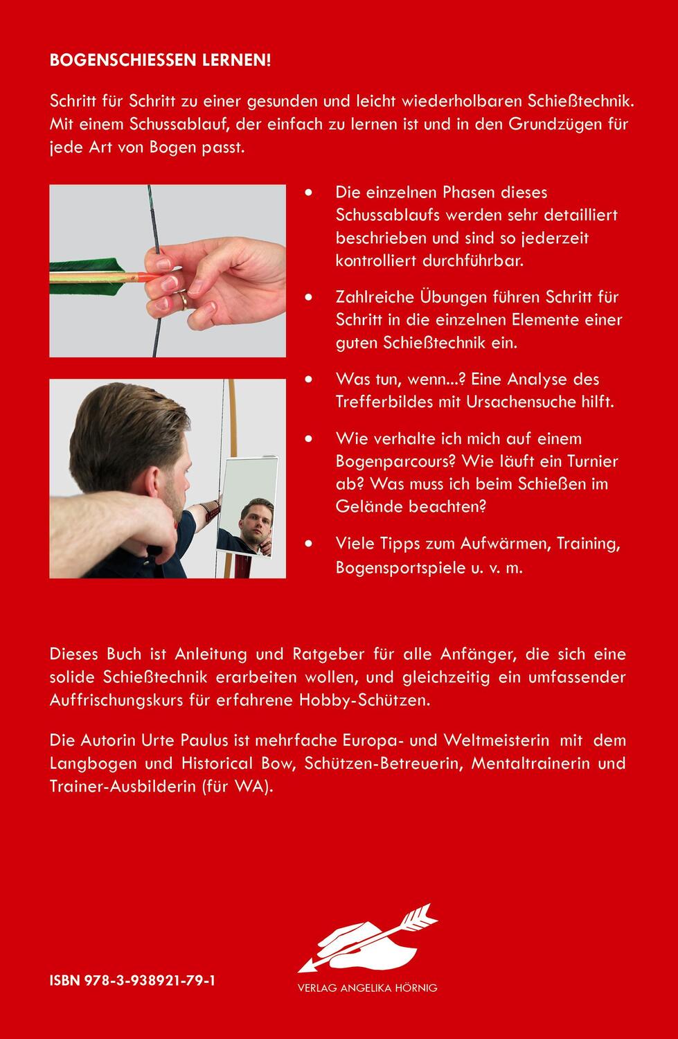 Rückseite: 9783938921791 | Das kleine Buch vom Bogensport | Urte Paulus | Taschenbuch | Deutsch