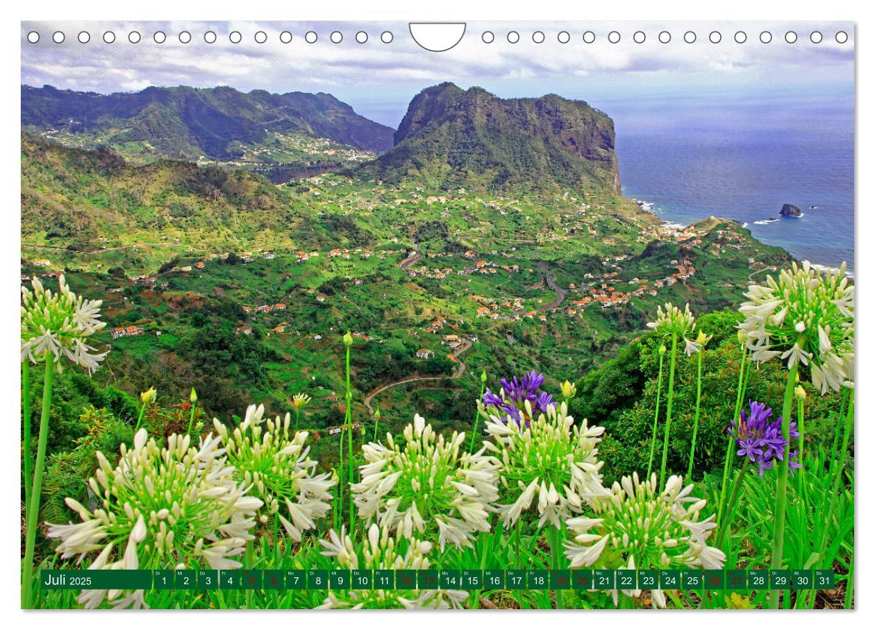 Bild: 9783383991080 | Madeira und Porto Santo (Wandkalender 2025 DIN A4 quer), CALVENDO...