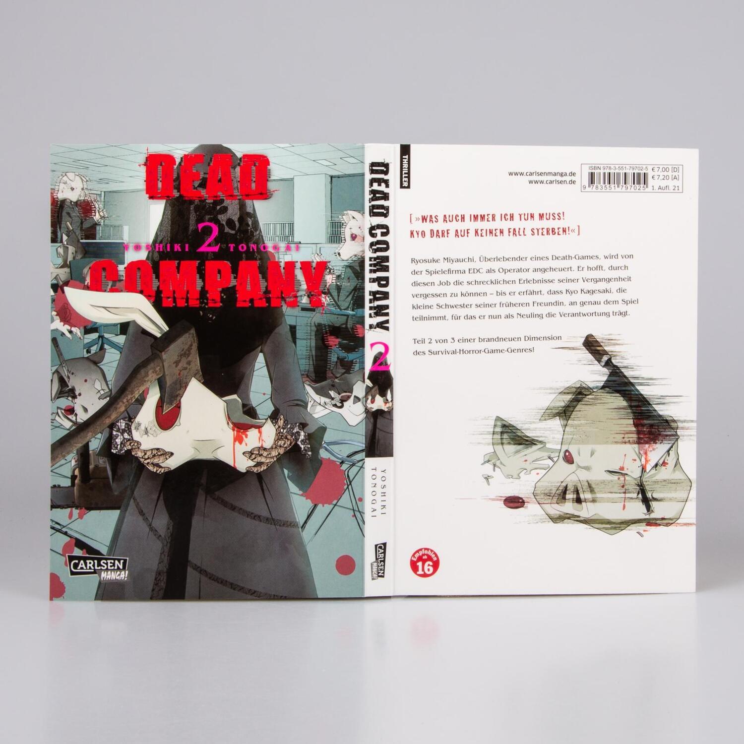 Bild: 9783551797025 | Dead Company 2 | Yoshiki Tonogai | Taschenbuch | Deutsch | 2021