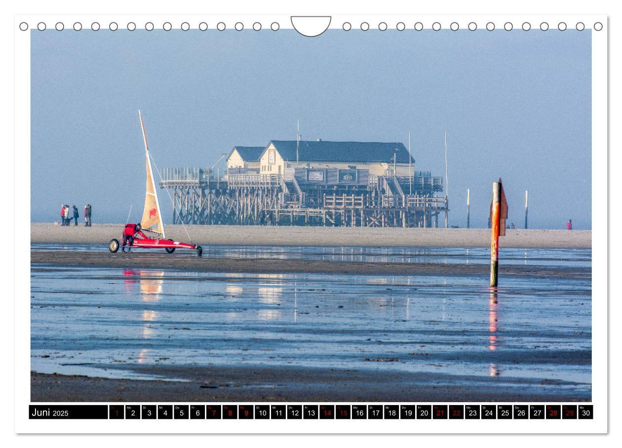 Bild: 9783435724260 | St. Peter-Ording - Natur pur (Wandkalender 2025 DIN A4 quer),...