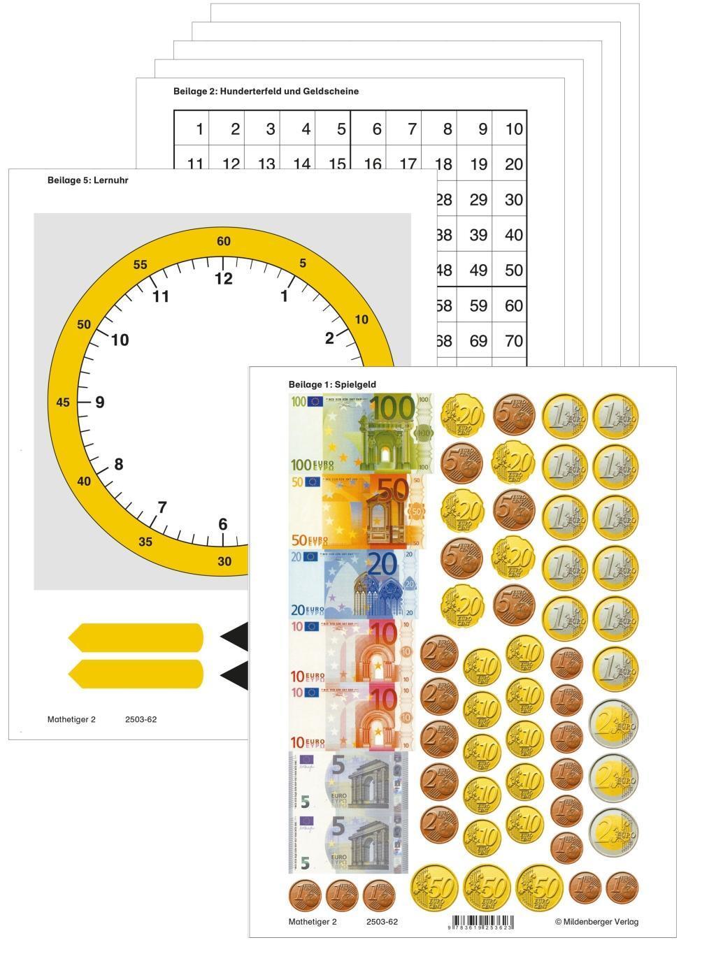 Cover: 9783619255627 | Mathetiger Klasse 1 bis 4 / Mathetiger 2. 2. Schuljahr | Taschenbuch