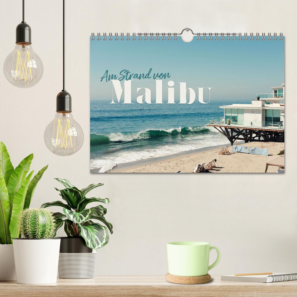 Bild: 9783435009527 | Am Strand von Malibu (Wandkalender 2025 DIN A4 quer), CALVENDO...