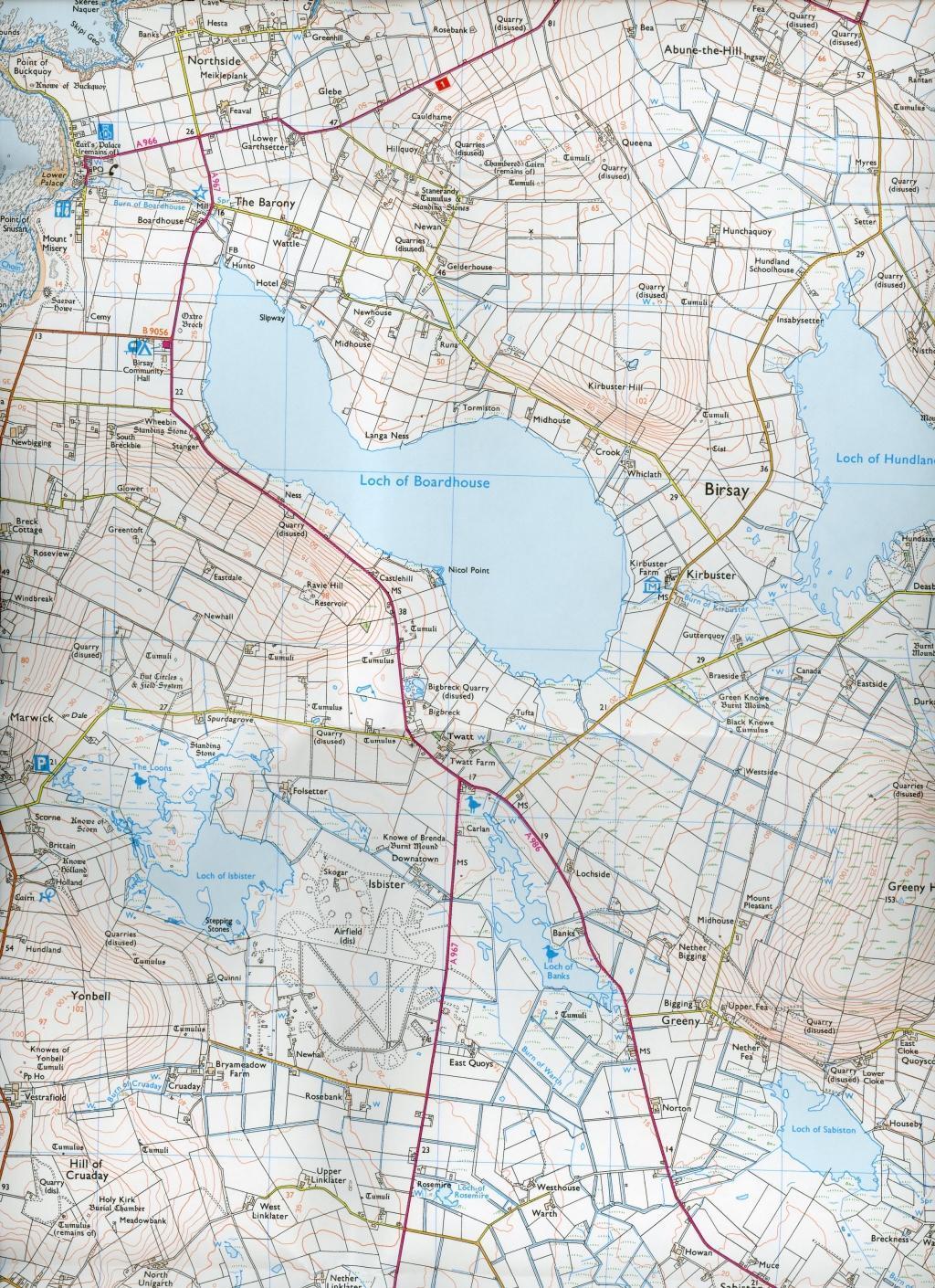 Bild: 9780319247143 | Orkney - West Mainland | Ordnance Survey | (Land-)Karte | Englisch