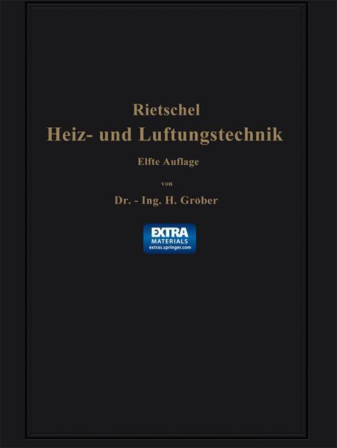 Cover: 9783662269879 | H. Rietschels Leitfaden der Heiz- und Lüftungstechnik | Taschenbuch