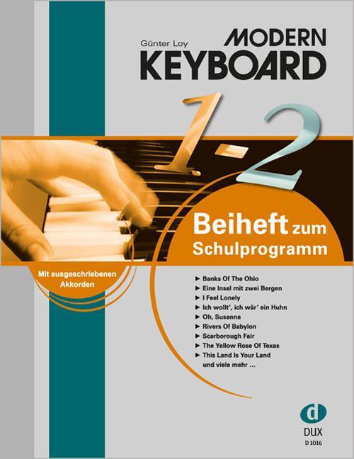 Cover: 4031658010161 | Modern Keyboard, Beiheft 1-2 | Beiheft 1-2 zur Schule | Günter Loy