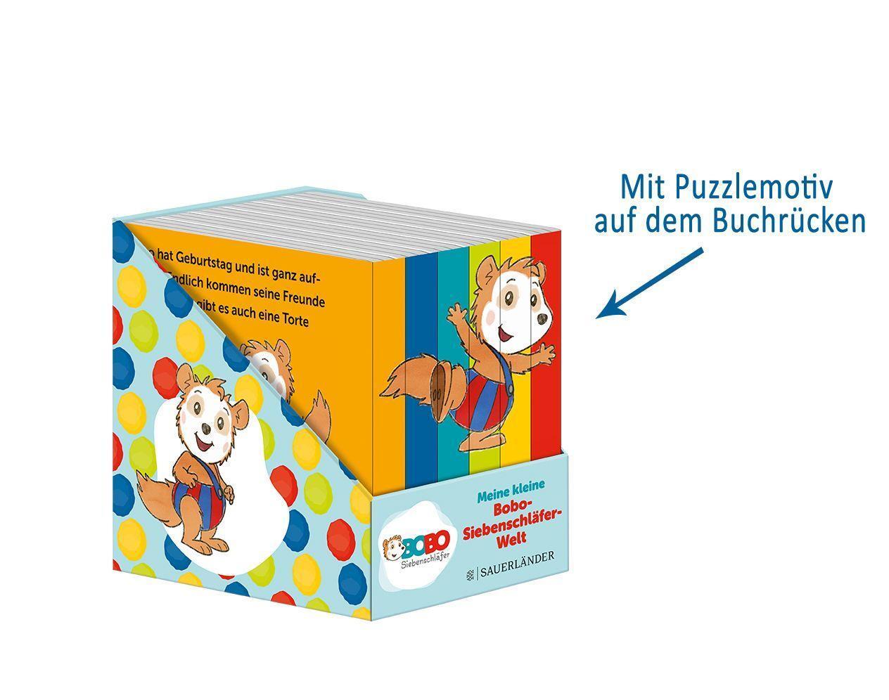 Bild: 9783737357517 | Meine kleine Bobo-Siebenschläfer-Welt (Würfel) | 6 Mini-Bücher | Buch