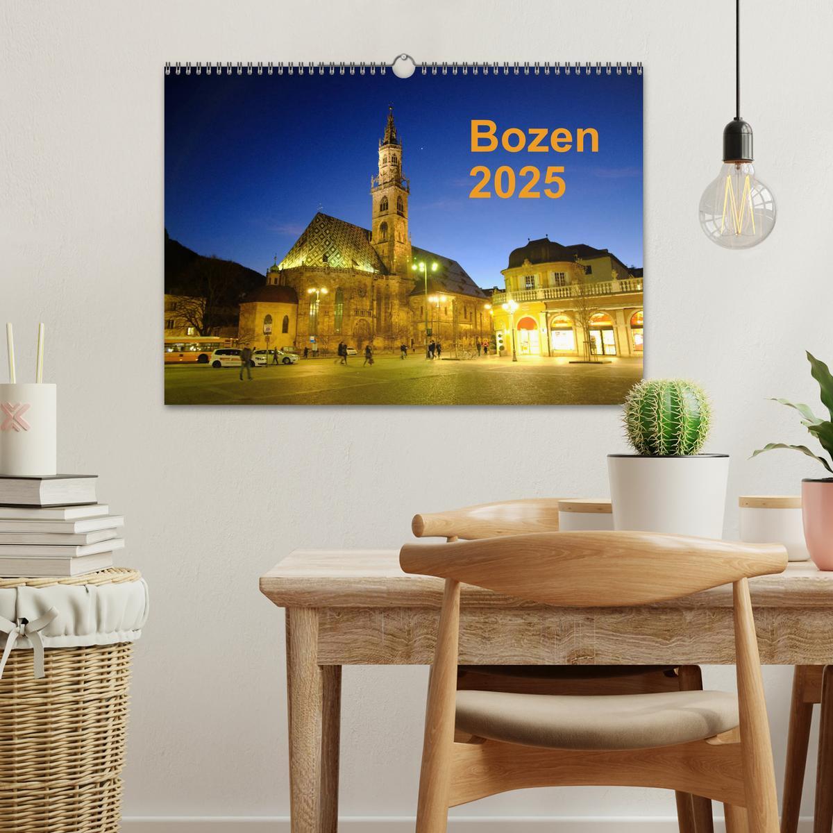 Bild: 9783435377640 | Bozen 2025 (Wandkalender 2025 DIN A3 quer), CALVENDO Monatskalender