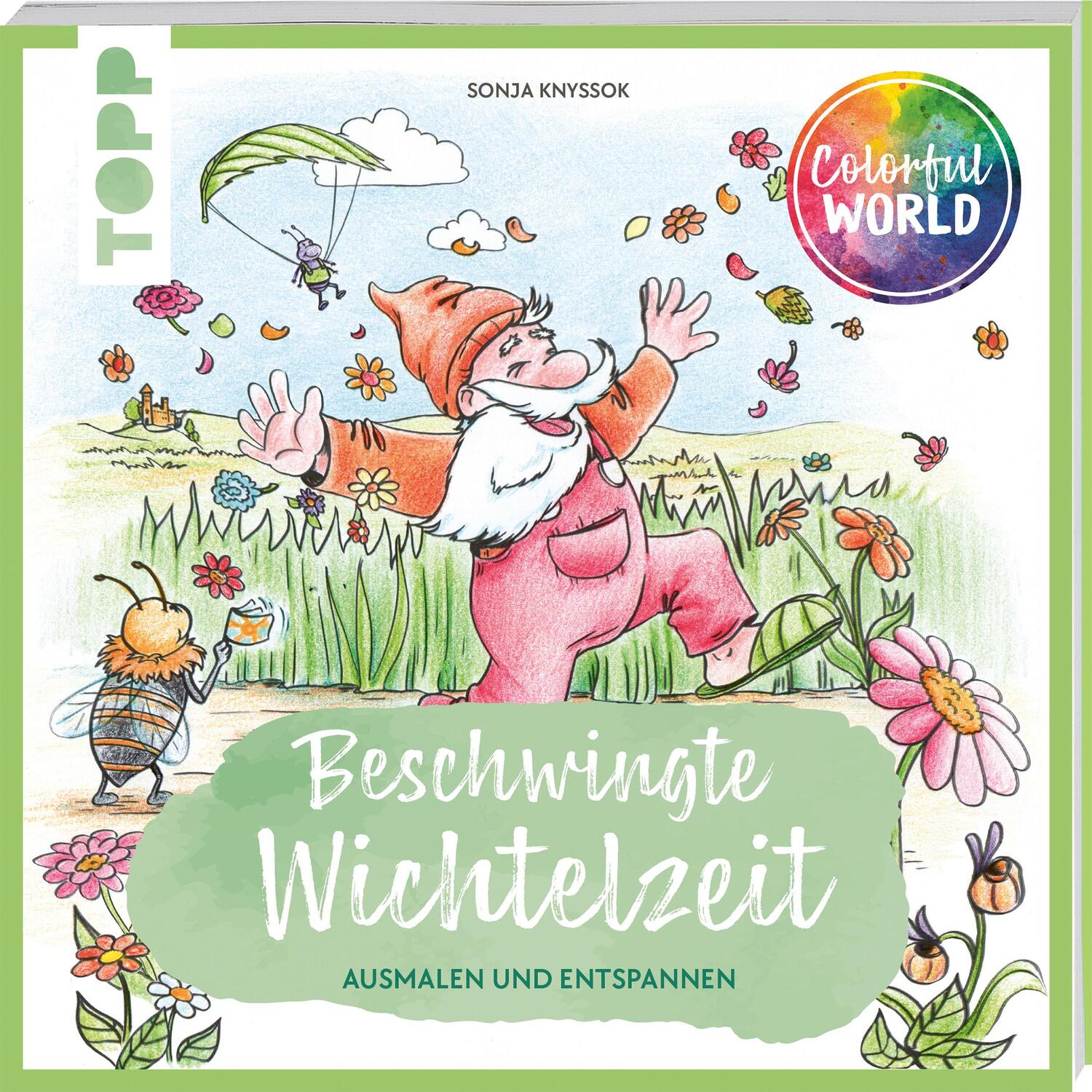 Cover: 9783735881274 | Colorful World - Beschwingte Wichtelzeit | Ausmalen &amp; entspannen