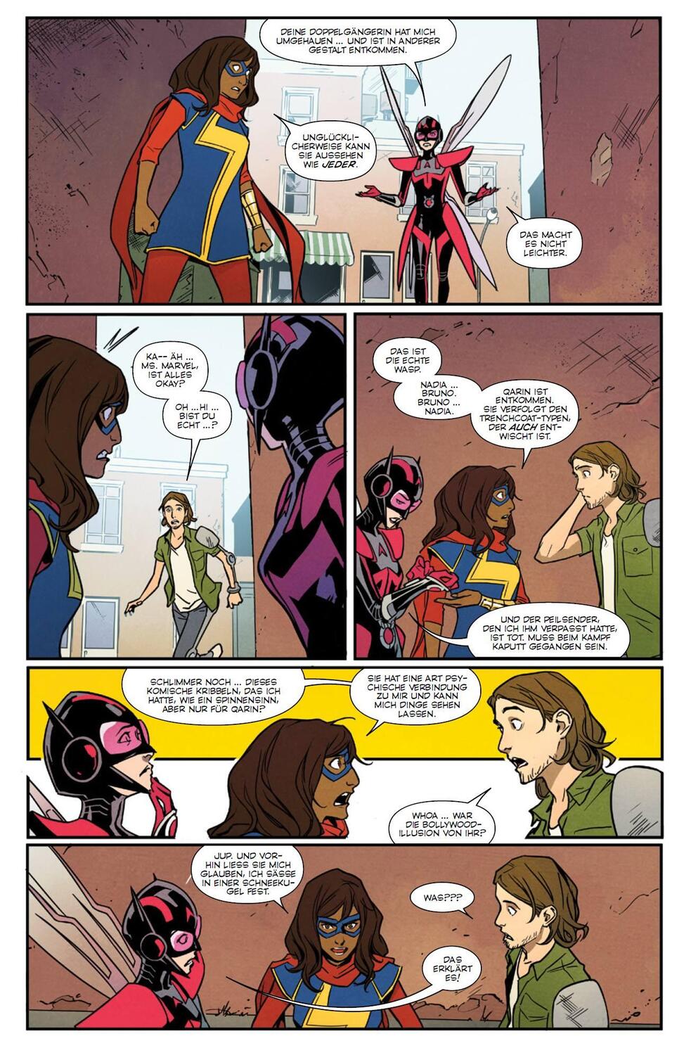 Bild: 9783741628986 | Ms. Marvel: Über die Grenzen | Samira Ahmed | Taschenbuch | 124 S.