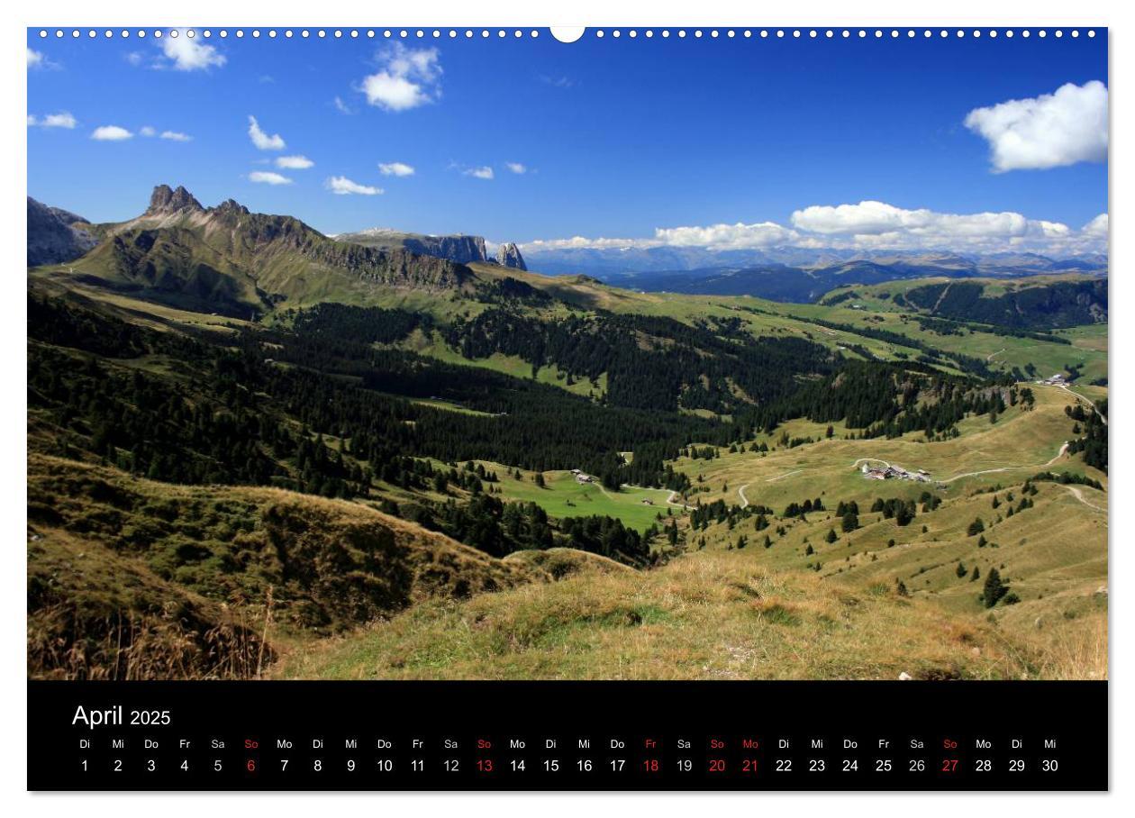 Bild: 9783435473533 | Alpe di Siusi - Seiser Alm (Wandkalender 2025 DIN A2 quer),...