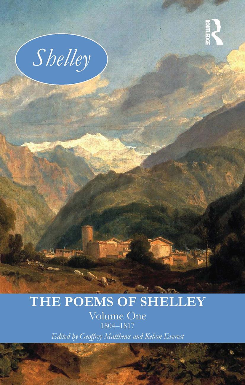 Cover: 9781032478050 | The Poems of Shelley: Volume One | 1804-1817 | Matthews (u. a.) | Buch