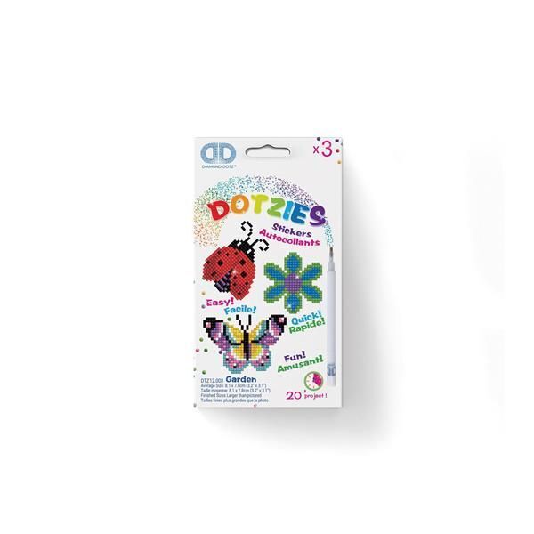 Cover: 4897073245768 | Dotzies by Diamond Dotz Sticker Garten | Stück | Deutsch