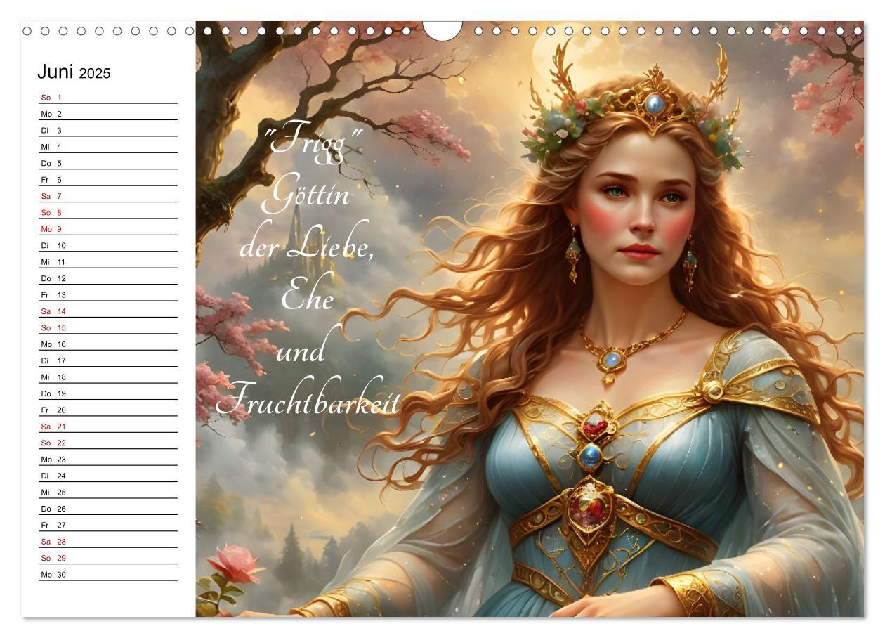 Bild: 9783457142424 | Unsterbliche Mythen des Nordens (Wandkalender 2025 DIN A3 quer),...