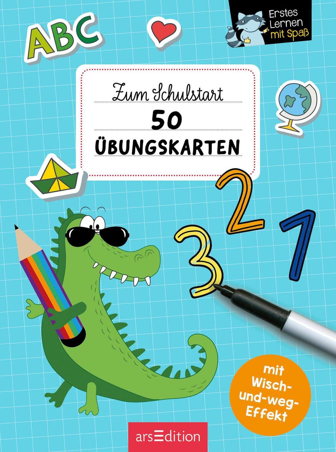 Bild: 9783845856315 | Erstes Lernen mit Spaß - Zum Schulstart: 50 Übungskarten | Taschenbuch