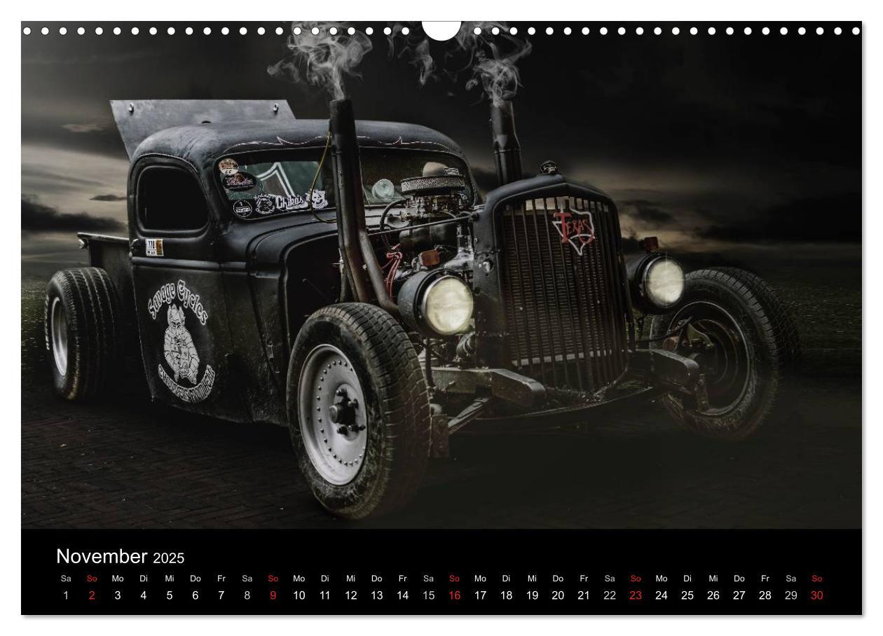 Bild: 9783435772049 | Außergewöhnliche Autos - Hot Rods (Wandkalender 2025 DIN A3 quer),...