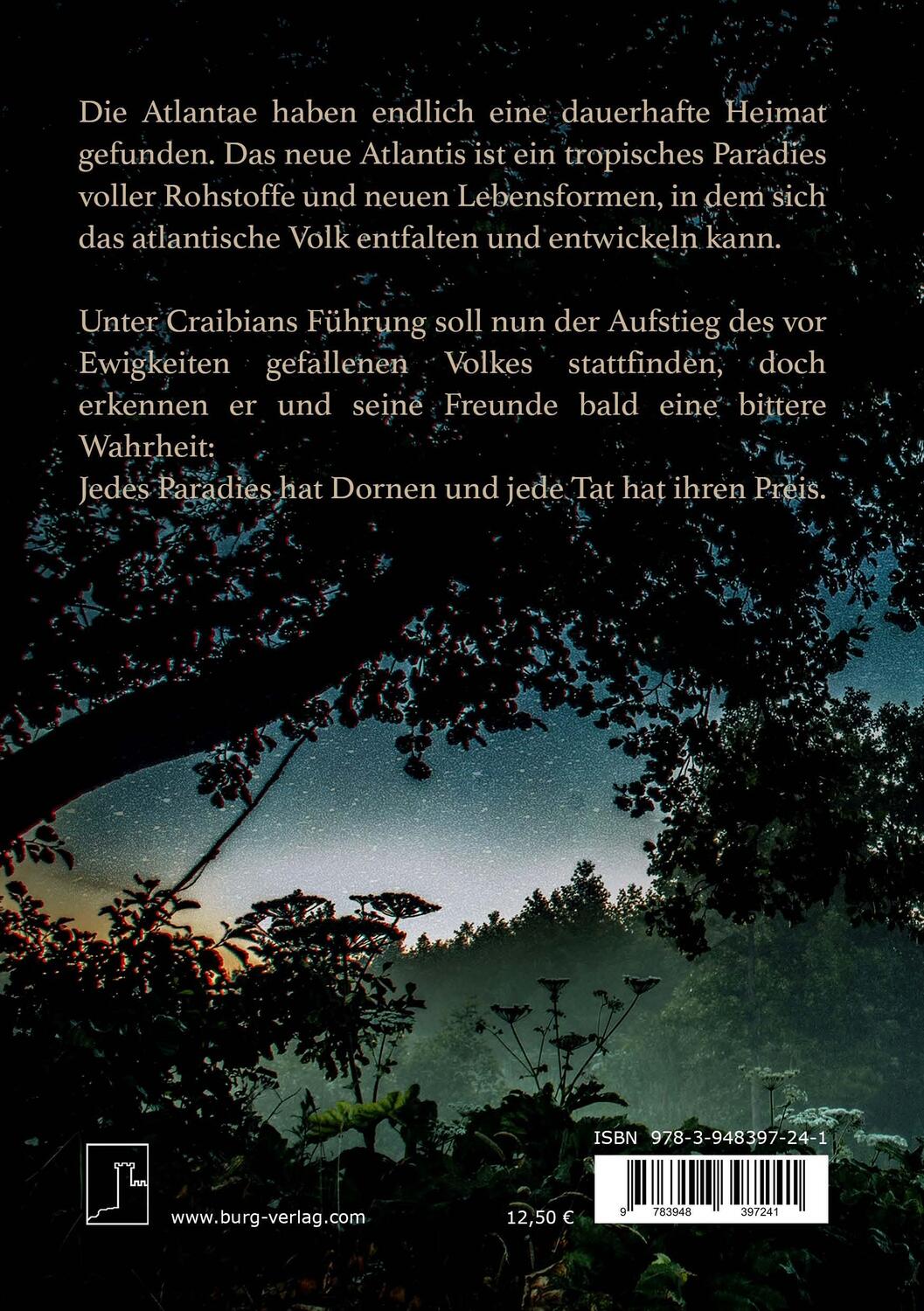 Rückseite: 9783948397241 | Der Aufstieg von Atlantis | Band 3 | Daniel Whitmore | Taschenbuch