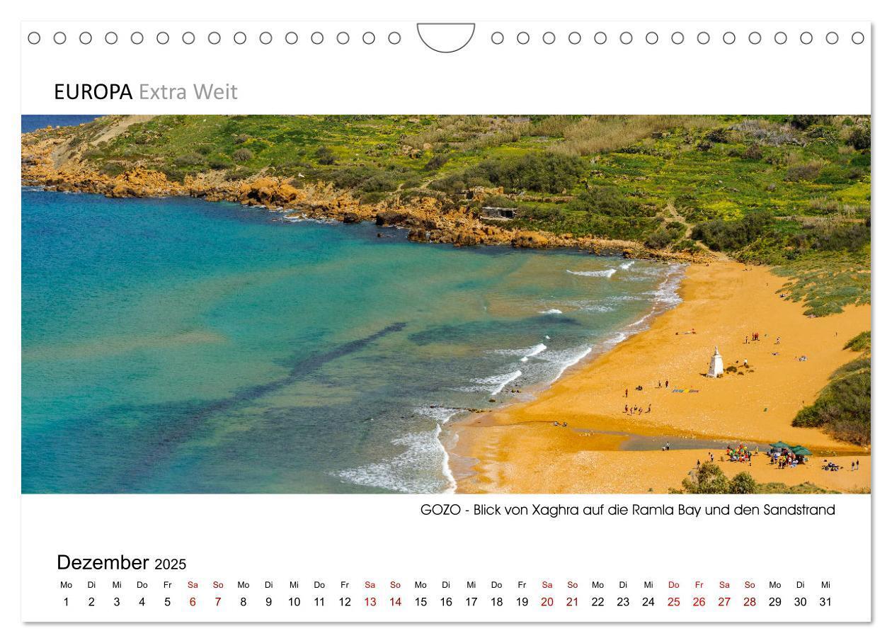 Bild: 9783435093809 | Impressionen aus GOZO - Panoramabilder (Wandkalender 2025 DIN A4...