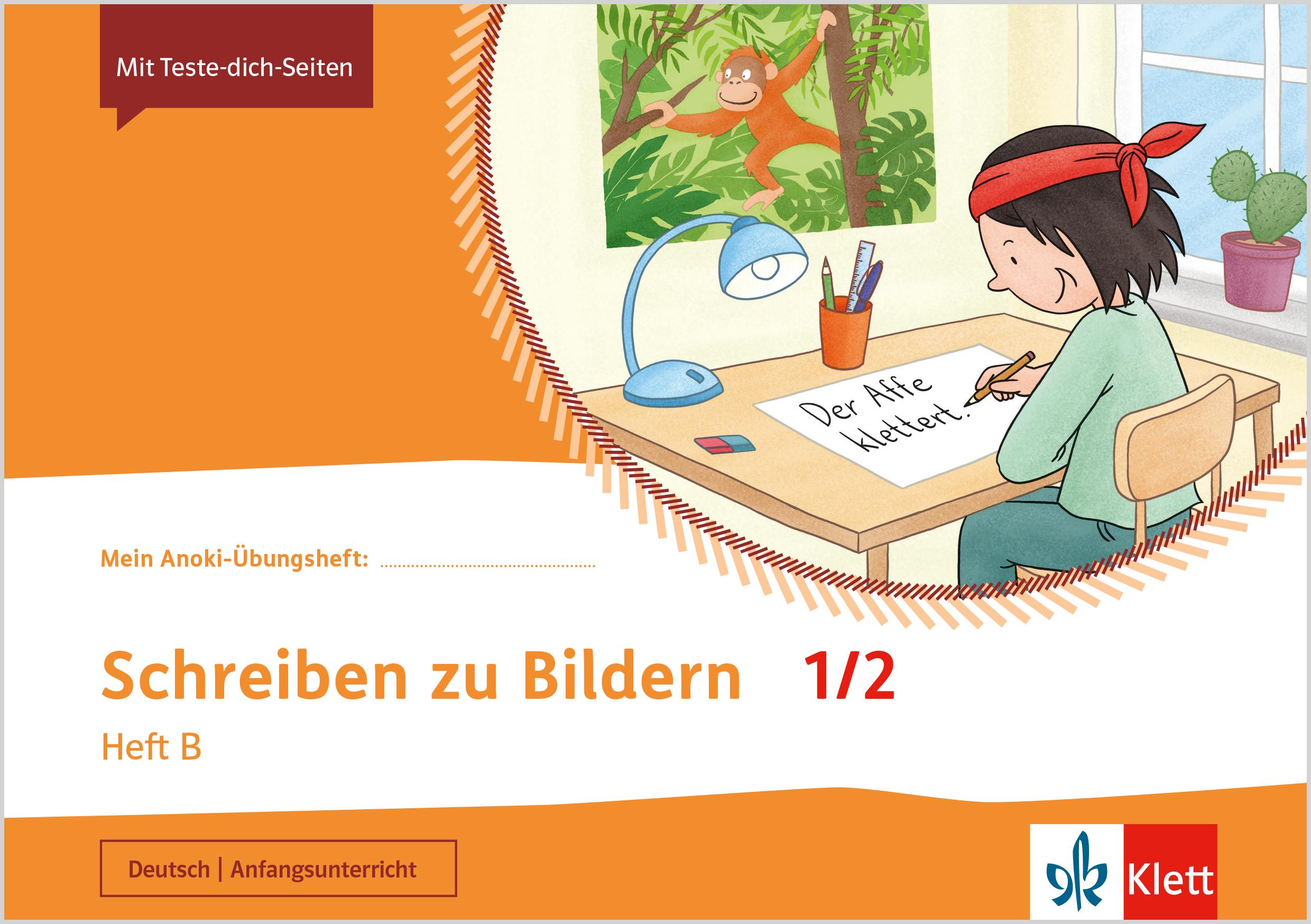 Cover: 9783121621675 | Mein Anoki-Übungsheft. Schreiben zu Bildern 1/2. Heft B. Übungsheft...