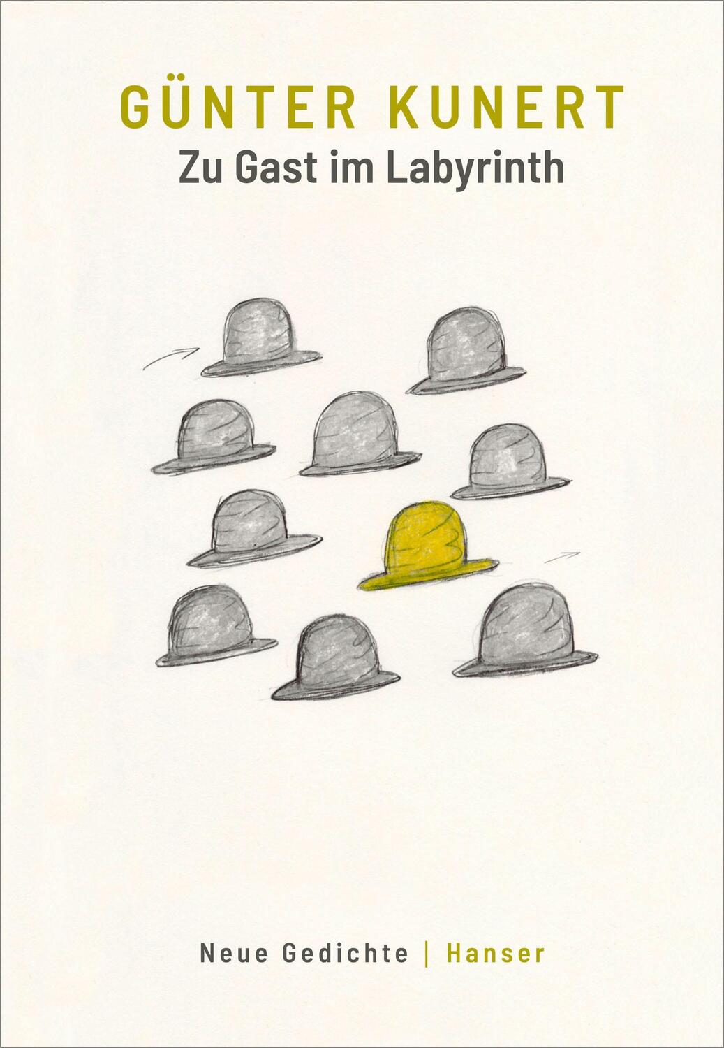 Cover: 9783446264632 | Zu Gast im Labyrinth | Neue Gedichte | Günter Kunert | Buch | 112 S.