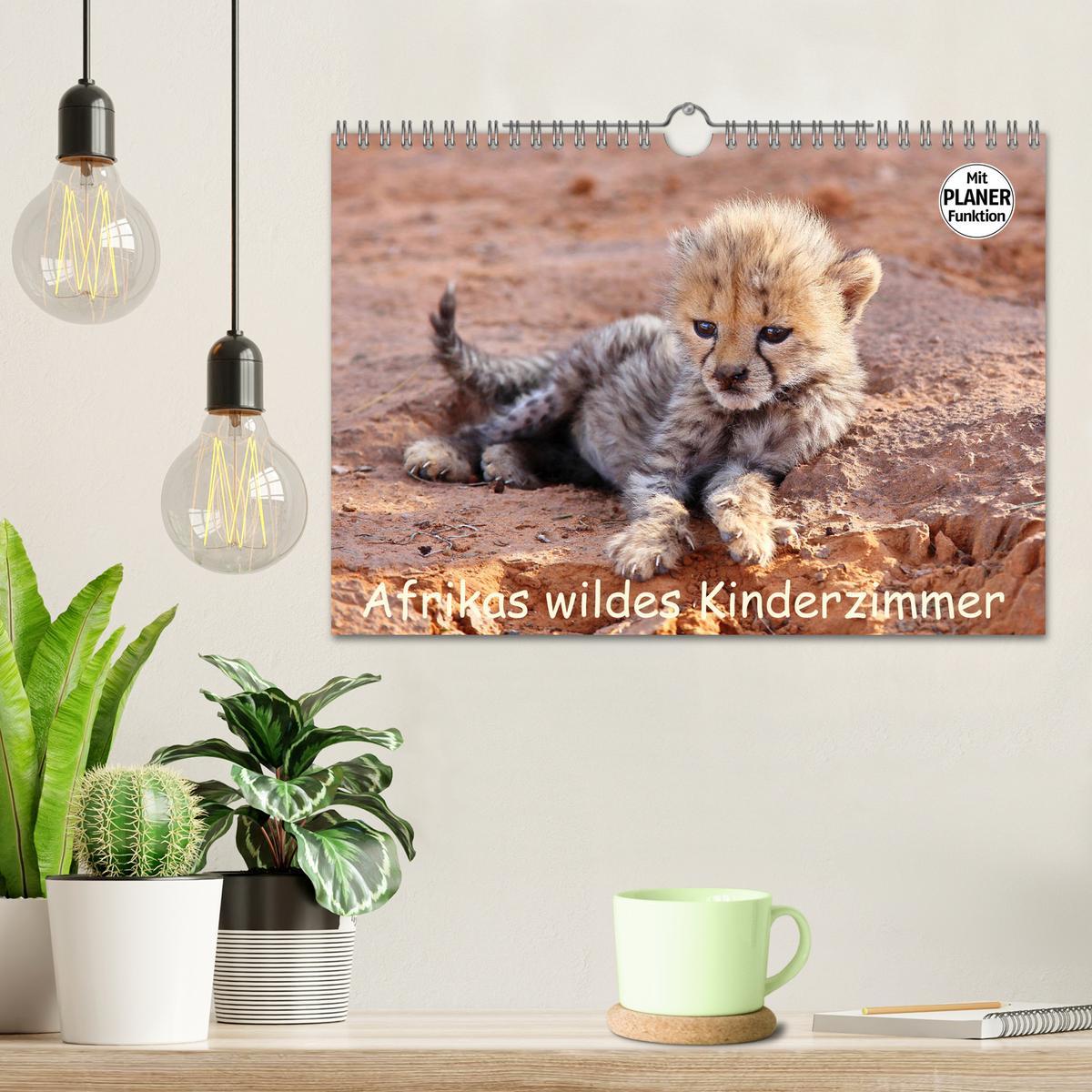 Bild: 9783435524785 | Afrikas wildes Kinderzimmer (Wandkalender 2025 DIN A4 quer),...