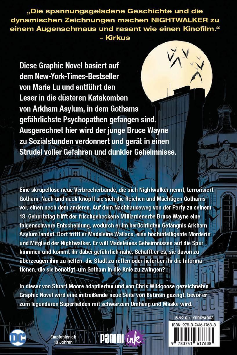 Rückseite: 9783741617638 | Batman: Nightwalker - Schatten der Nacht | Marie Lu (u. a.) | Buch