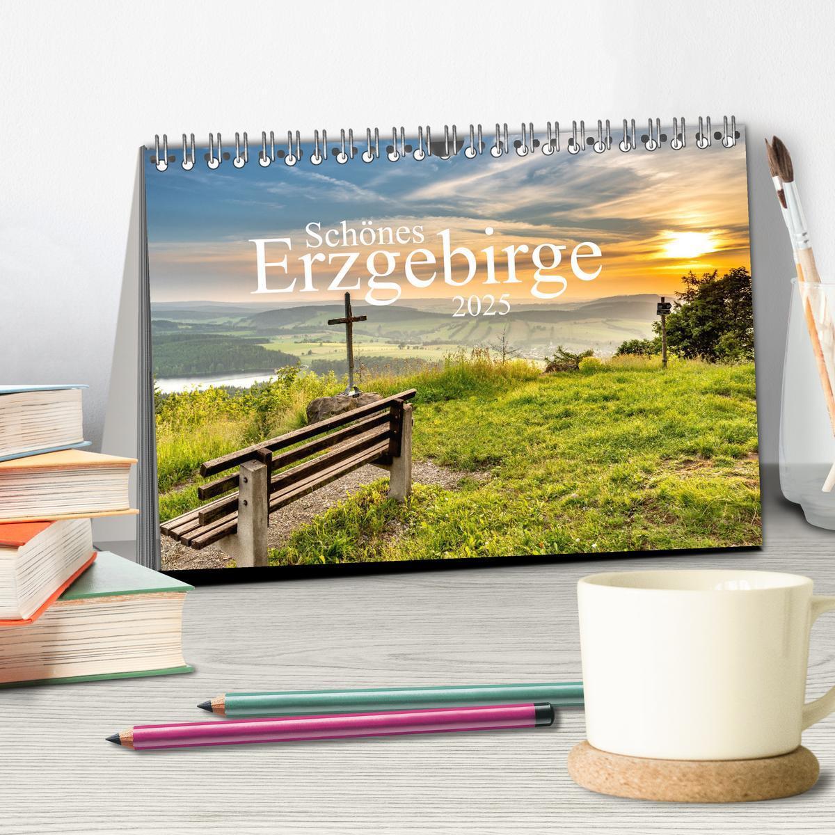 Bild: 9783383905377 | Schönes Erzgebirge (Tischkalender 2025 DIN A5 quer), CALVENDO...