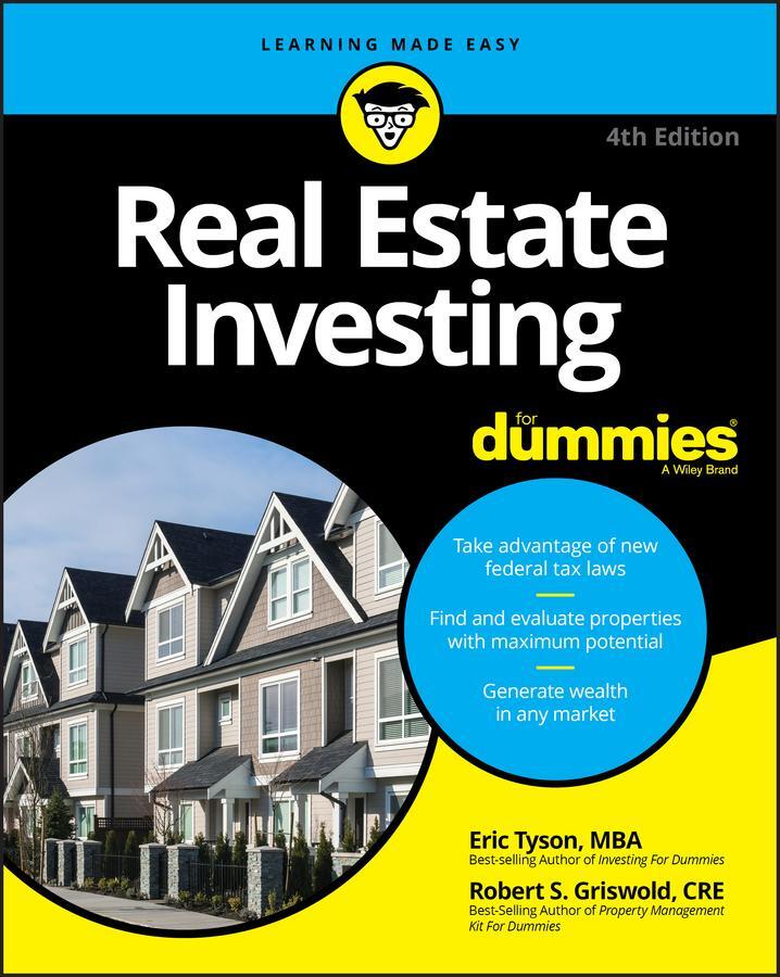 Cover: 9781119601760 | Real Estate Investing for Dummies | Eric Tyson (u. a.) | Taschenbuch