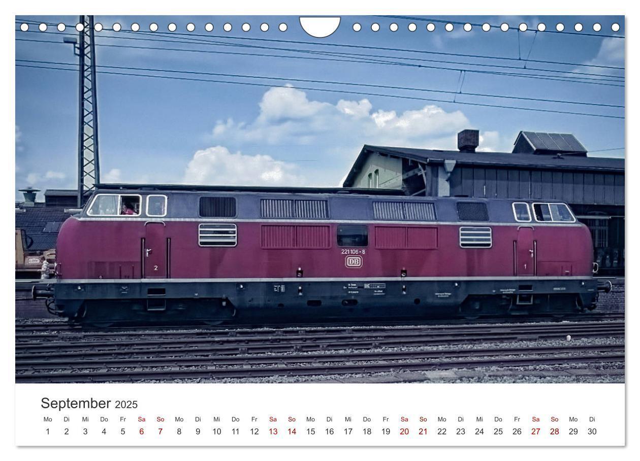 Bild: 9783435291748 | Deutsche Diesellokomotiven (Wandkalender 2025 DIN A4 quer),...