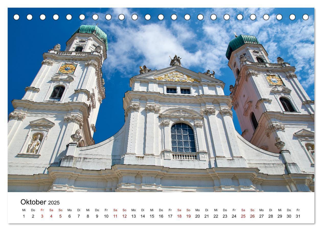 Bild: 9783435055739 | Impressionen aus Passau (Tischkalender 2025 DIN A5 quer), CALVENDO...