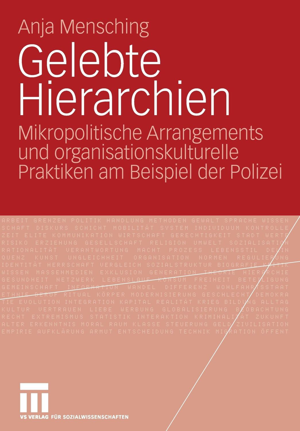 Cover: 9783531157184 | Gelebte Hierarchien | Anja Mensching | Taschenbuch | Paperback | x