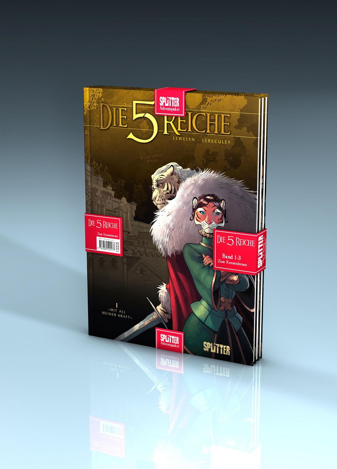 Cover: 9783689500177 | Die 5 Reiche Adventspaket: Der Start der Comic-Serie | Lewelyn | Buch