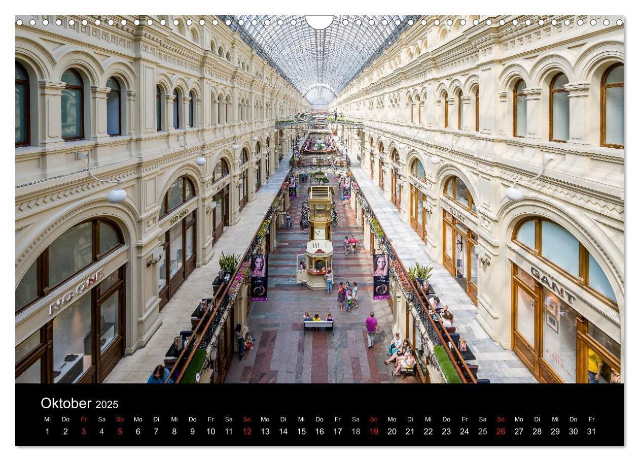 Bild: 9783435644247 | Moskau 2025 (Wandkalender 2025 DIN A3 quer), CALVENDO Monatskalender