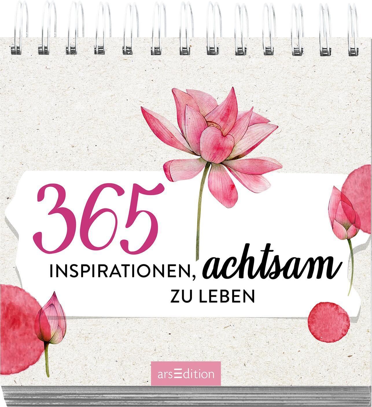 Bild: 9783845854502 | 365 Inspirationen, achtsam zu leben | Taschenbuch | Aufsteller | 2024