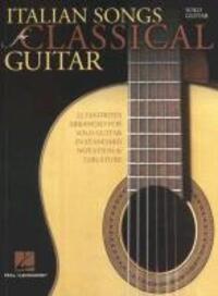 Cover: 9781617803703 | Italian Songs for Classical Guitar: Solo Guitar | Hal Leonard Corp