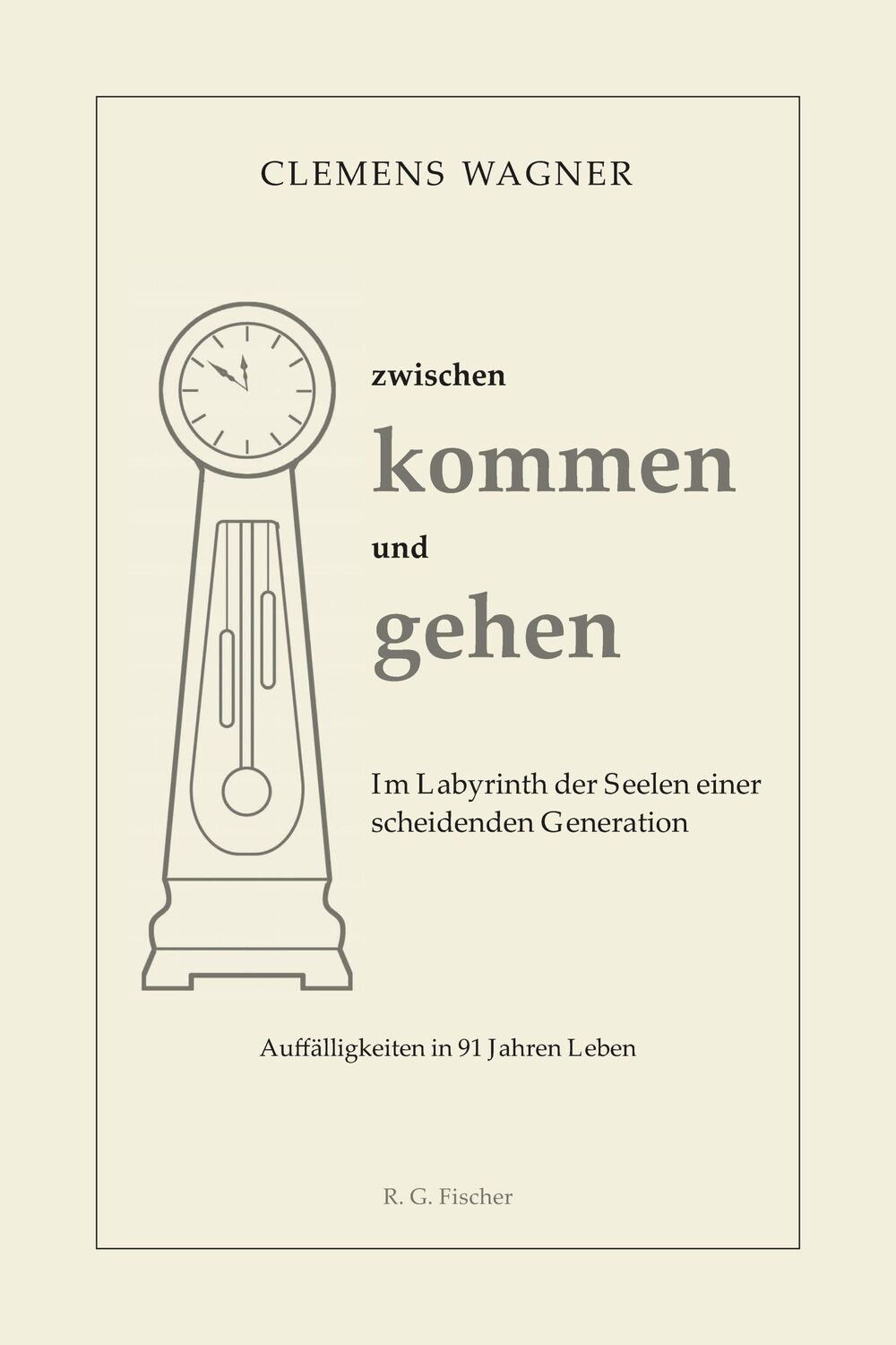 Cover: 9783830194330 | zwischen kommen und gehen | Clemens Wagner | Taschenbuch | 168 S.