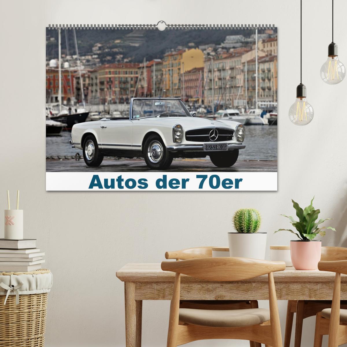 Bild: 9783383854101 | Autos der 70er (Wandkalender 2025 DIN A2 quer), CALVENDO...