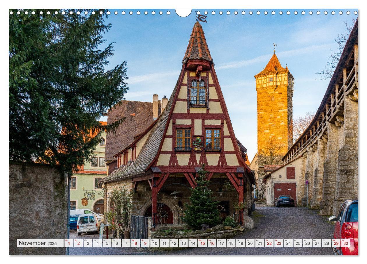 Bild: 9783383988066 | Ein Spaziergang durch Rothenburg ob der Tauber (Wandkalender 2025...