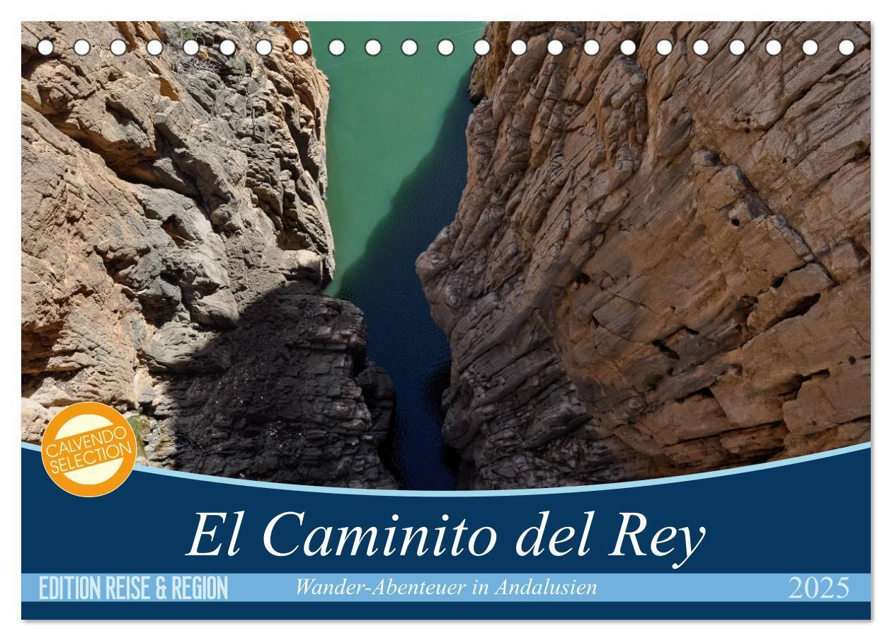 Cover: 9783435404520 | El Caminito del Rey (Tischkalender 2025 DIN A5 quer), CALVENDO...