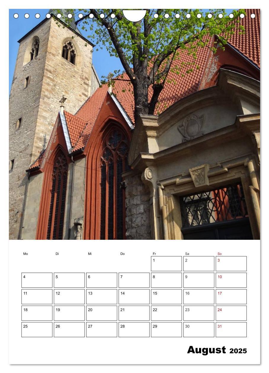 Bild: 9783457017579 | Mein Erfurt (Wandkalender 2025 DIN A4 hoch), CALVENDO Monatskalender