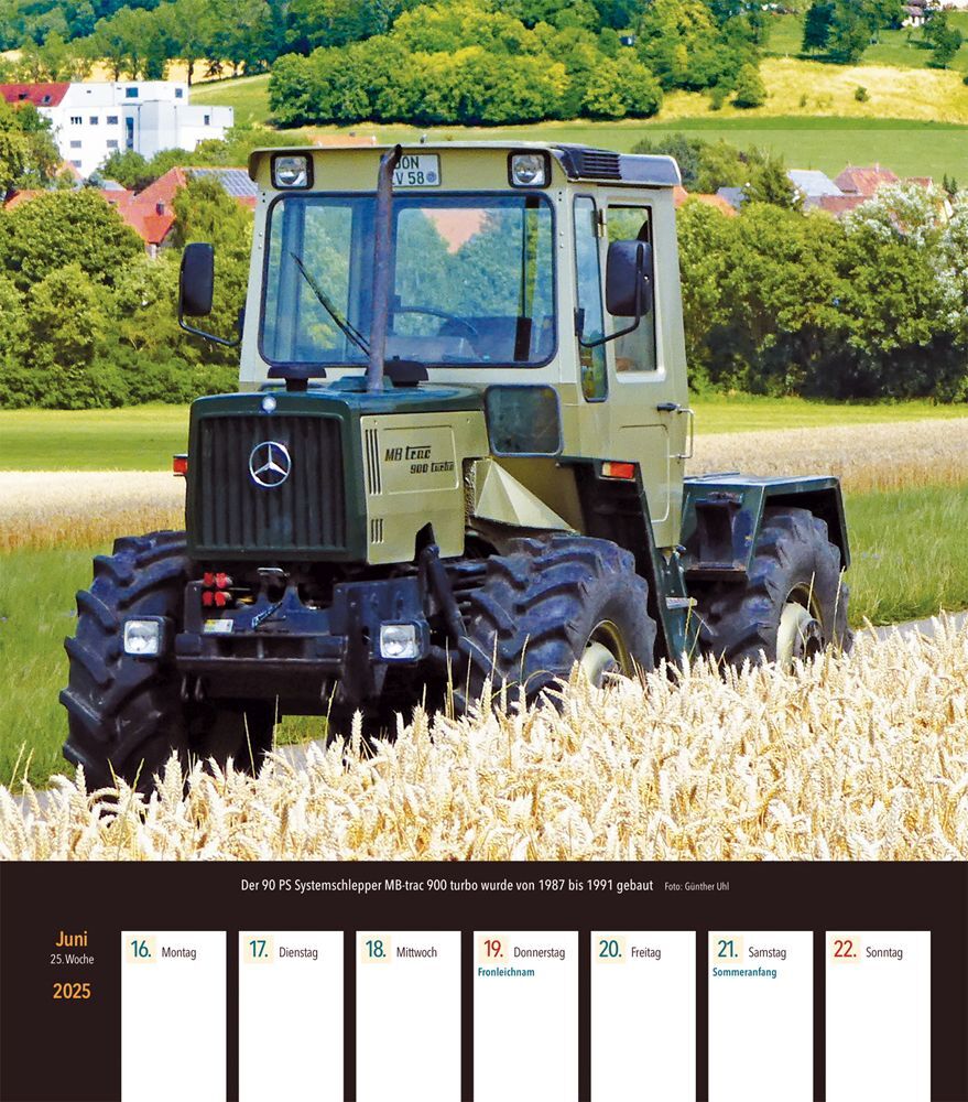 Bild: 9783751611152 | Unimog &amp; MB-trac 2025 Wochenkalender | Kalender | 53 S. | Deutsch