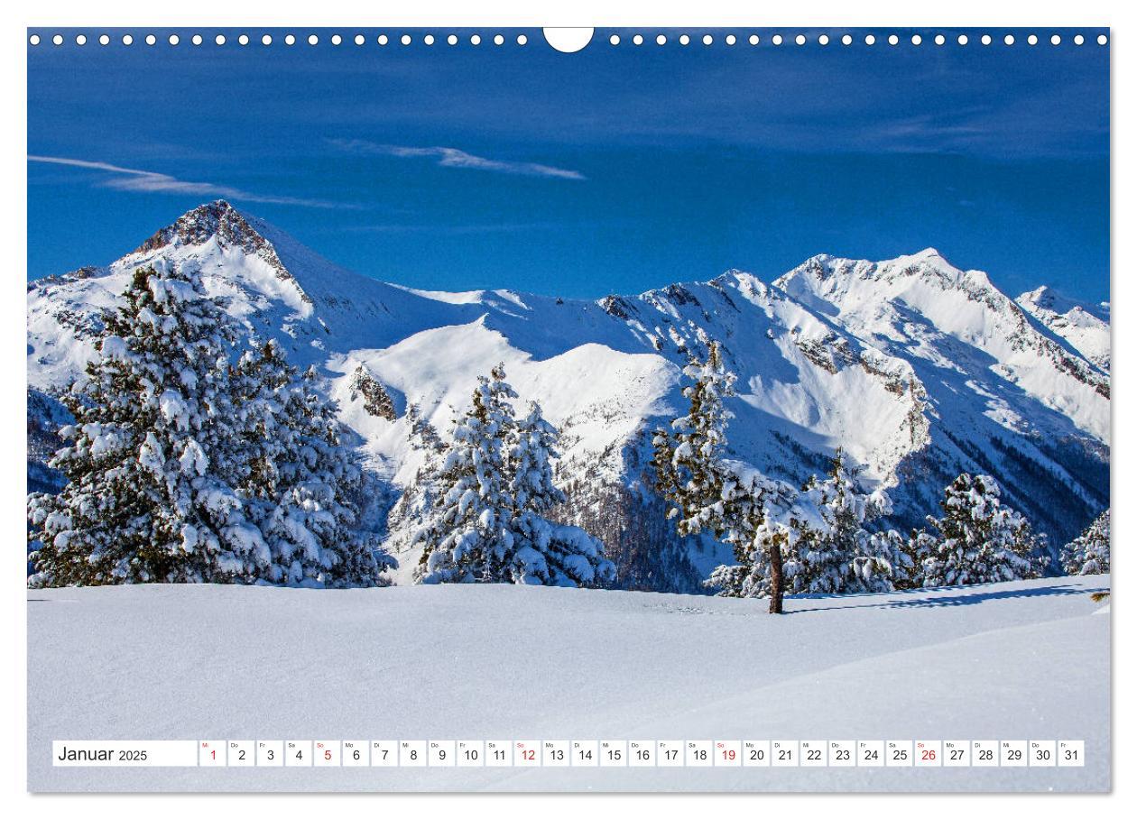 Bild: 9783435158010 | Tweng und Obertauern (Wandkalender 2025 DIN A3 quer), CALVENDO...